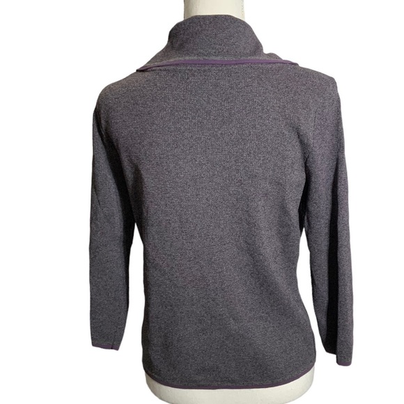 Grace Dane Lewis Vintage Blazer Double Breasted Classic Sweater Heather Gray M - Picture 6 of 16